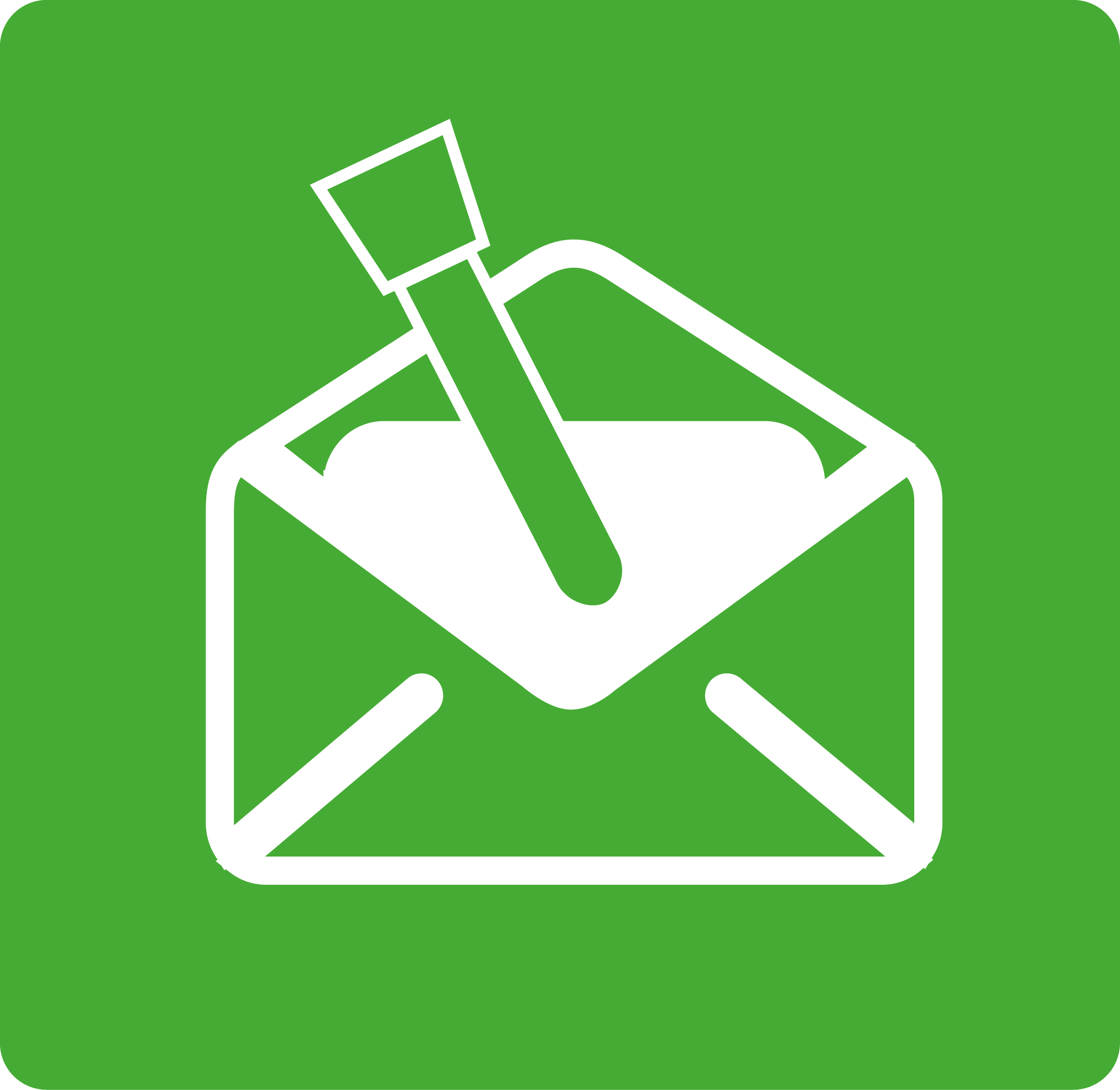 Sample can be sent to the laboratory in a prepaid envelope. This service is free of charge.